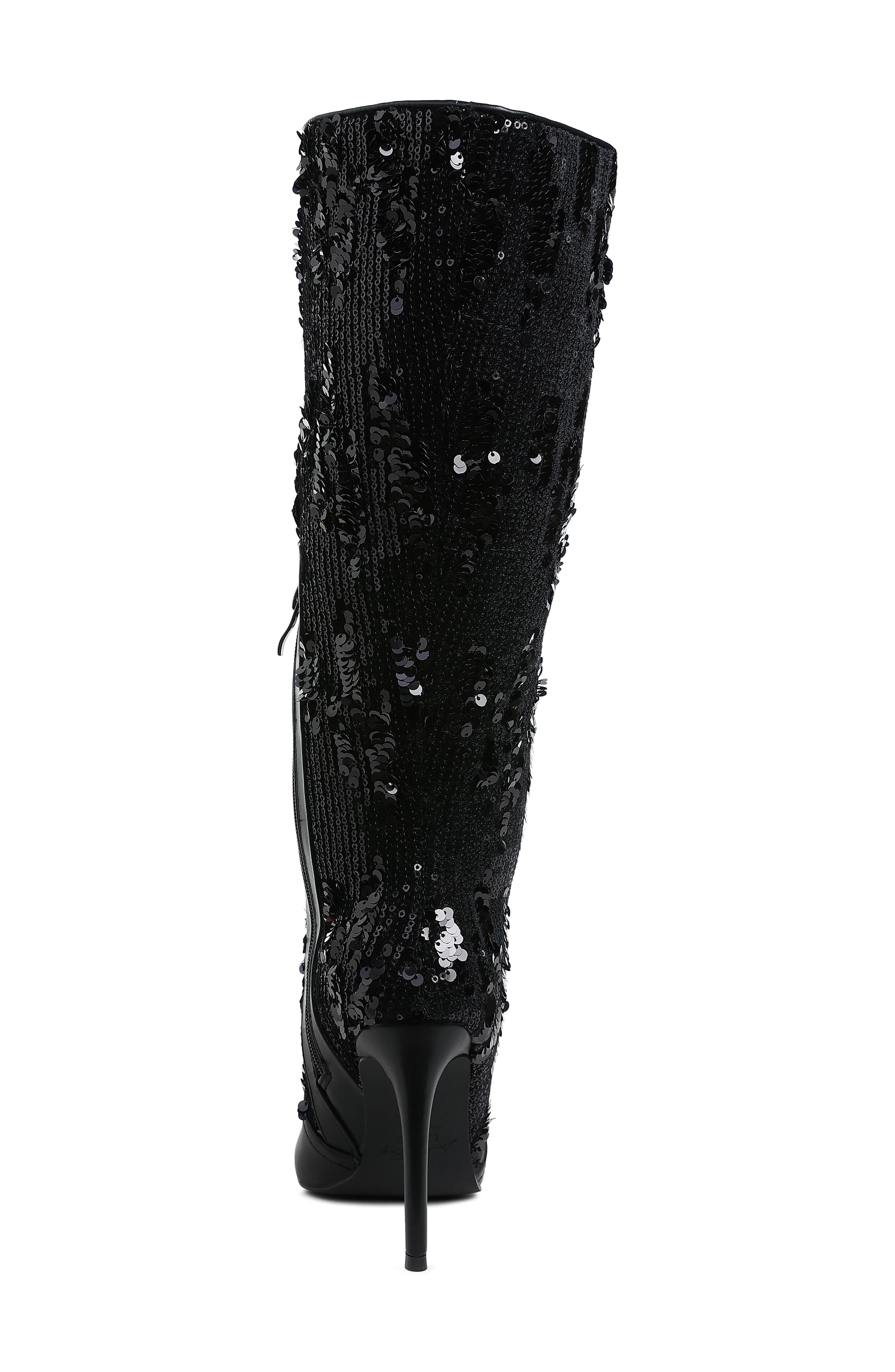 LONDON RAG Sitrah Sequin Boot, Alternate, color, 