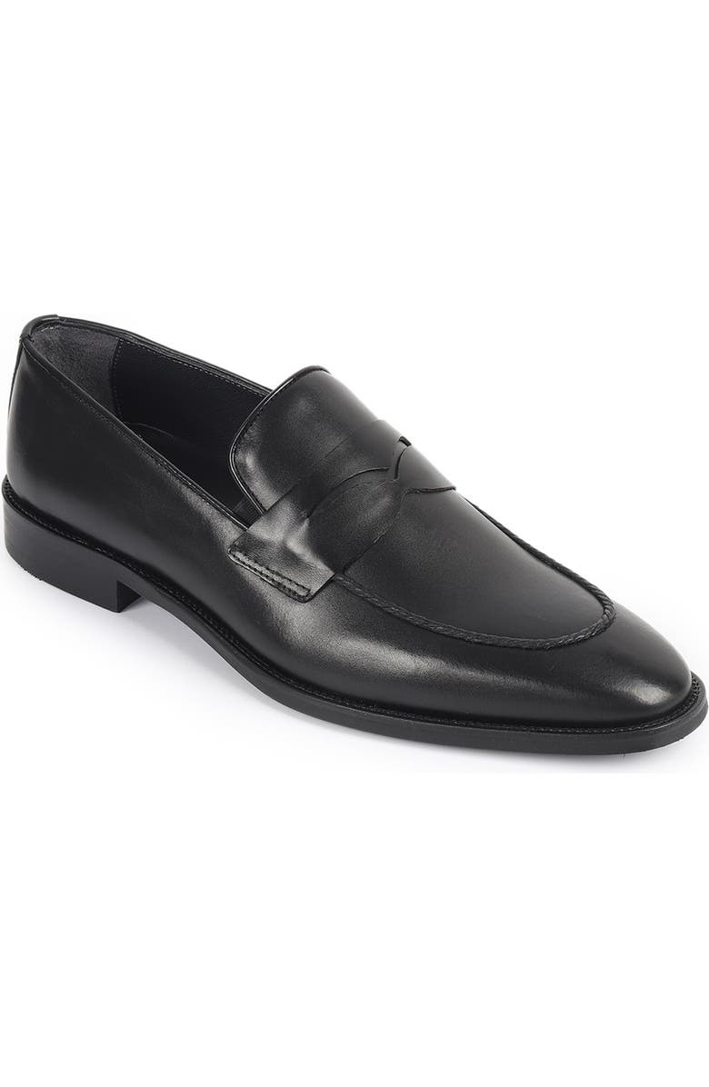 VELLAPAIS Bentonni Penny Loafer, Main, color, Black