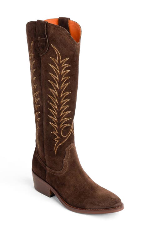 Blanca Embroidered Western Boot (Women)