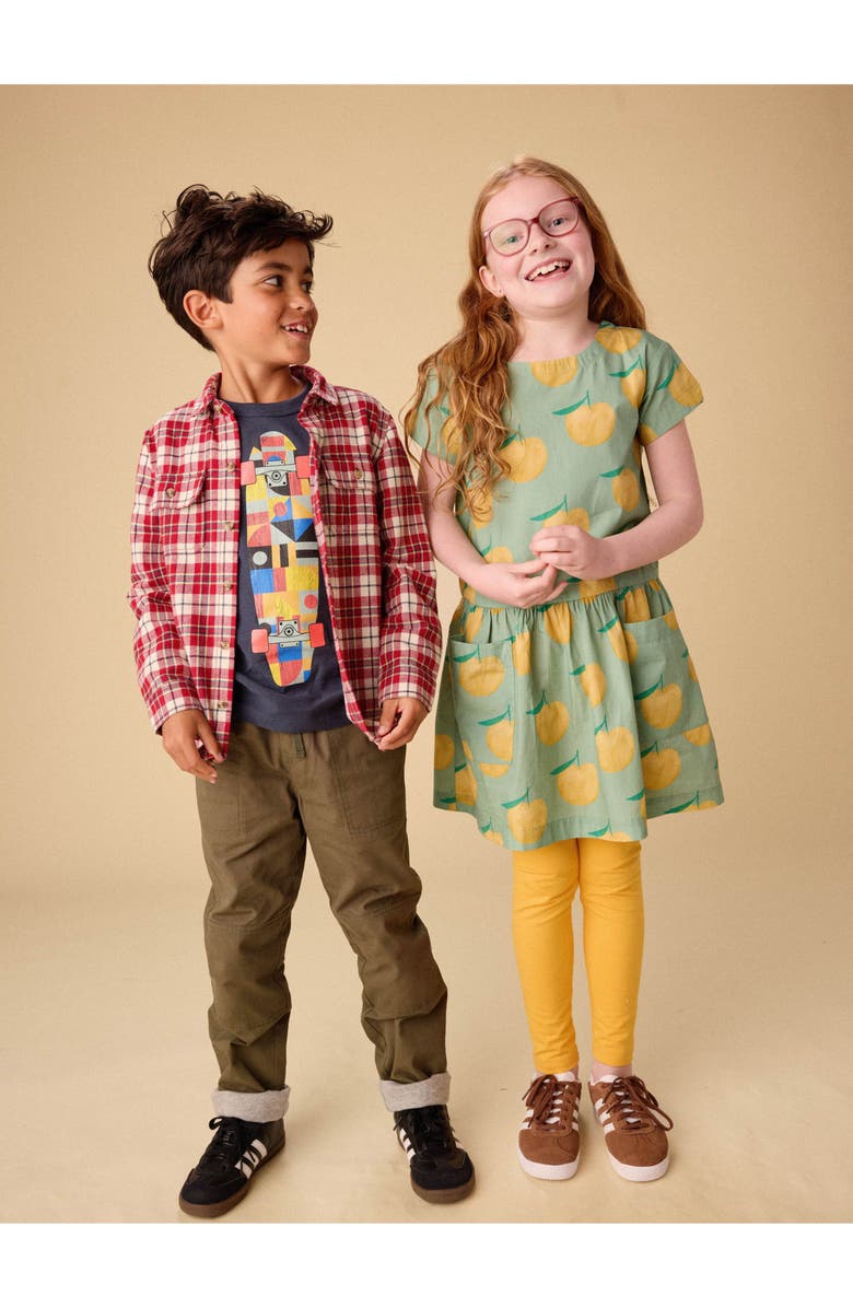 Tea Collection Pocketful of Fun Dress, Alternate, color, Asian Pear