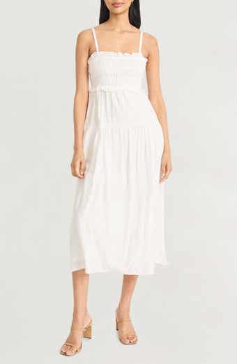 The Good Journey Smocked Tank Dress