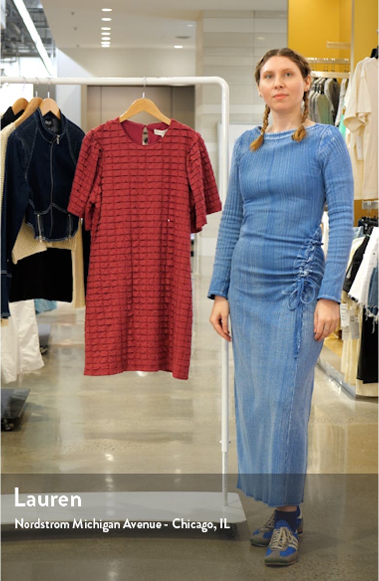 Tiered Jersey Minidress, sales video thumbnail