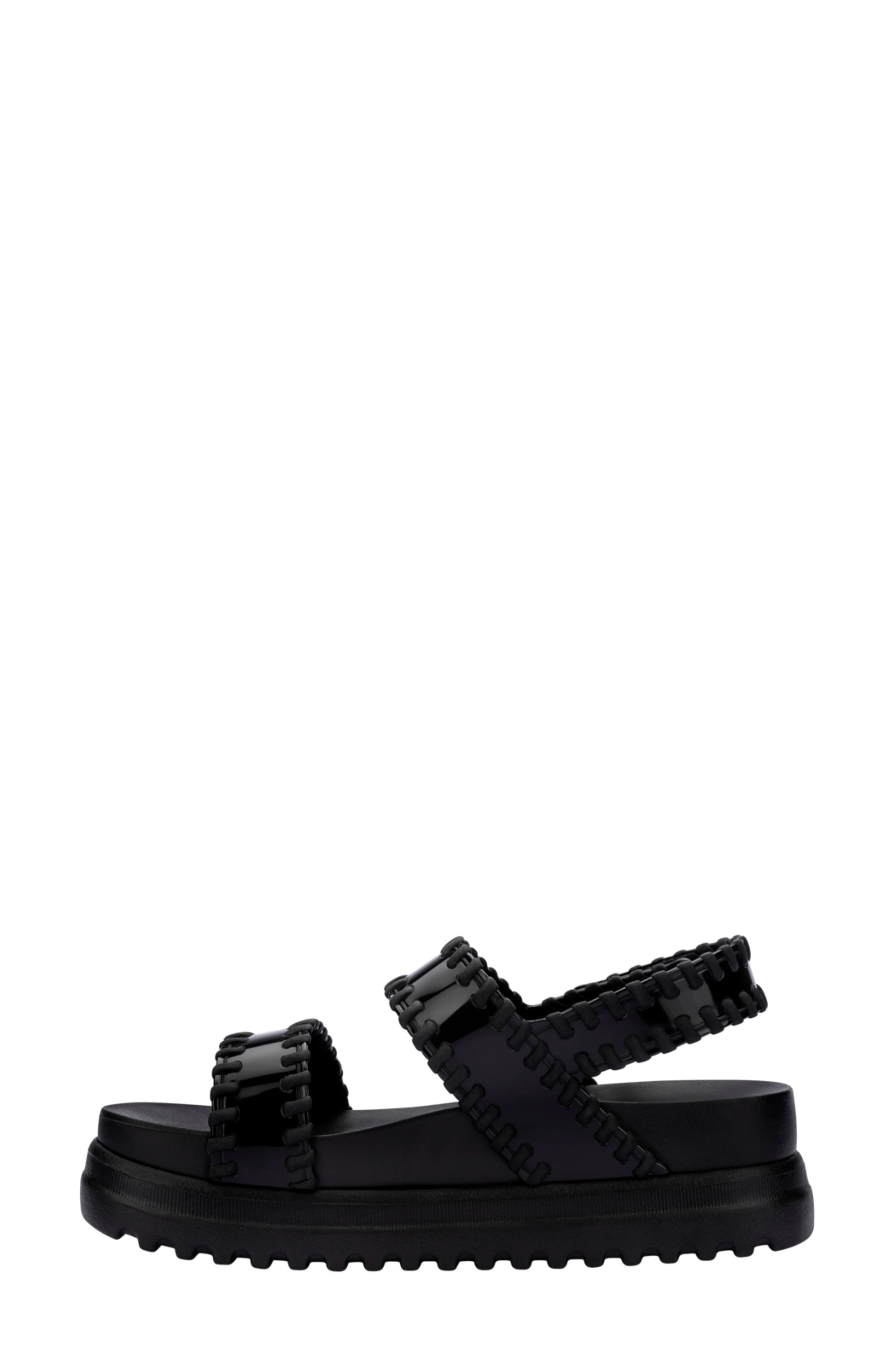 Melissa Dune Quarter Strap Platform Sandal, Alternate, color, 