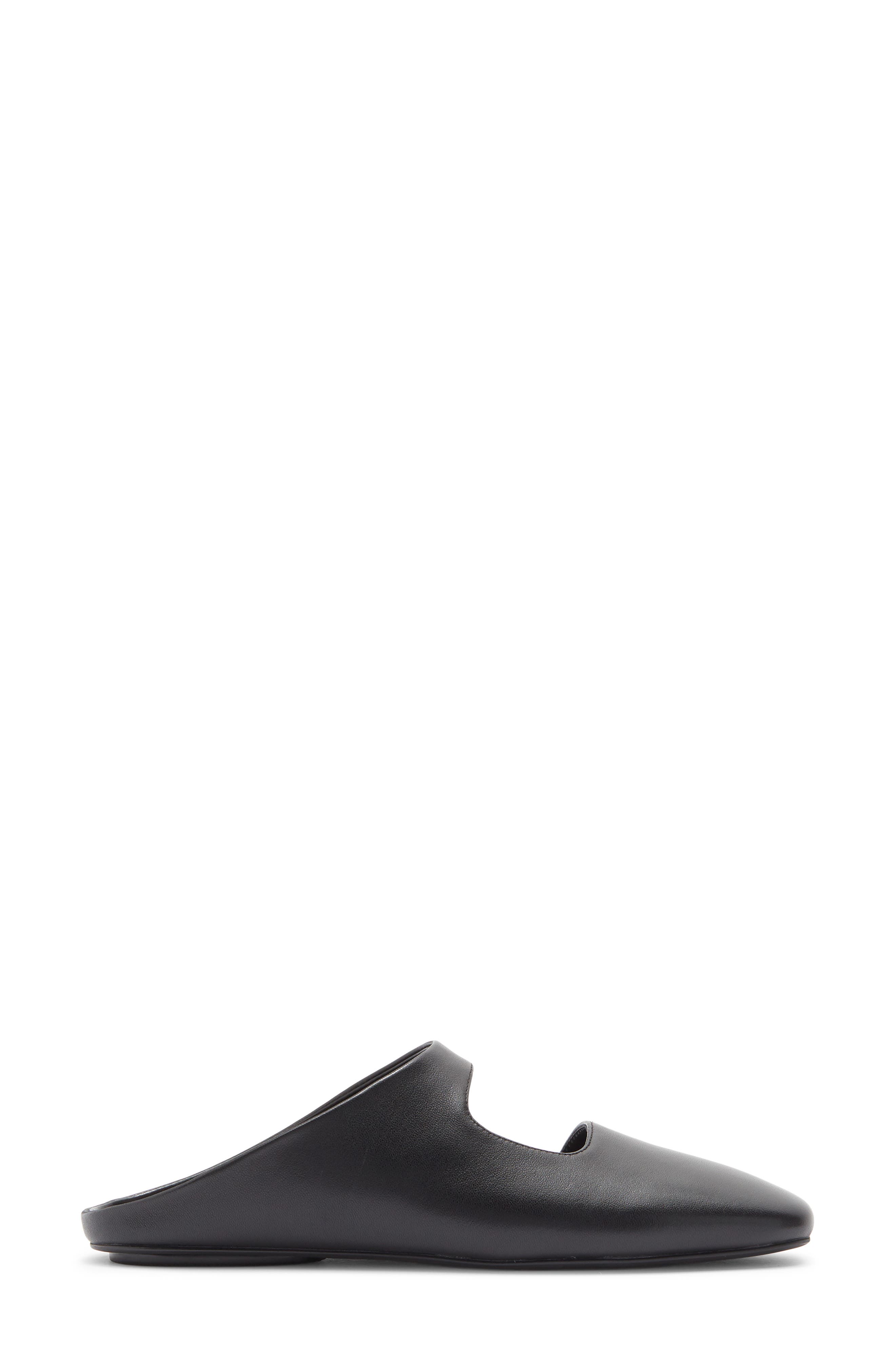 Jeffrey Campbell Siesta Leather Mule, Alternate, color, Black