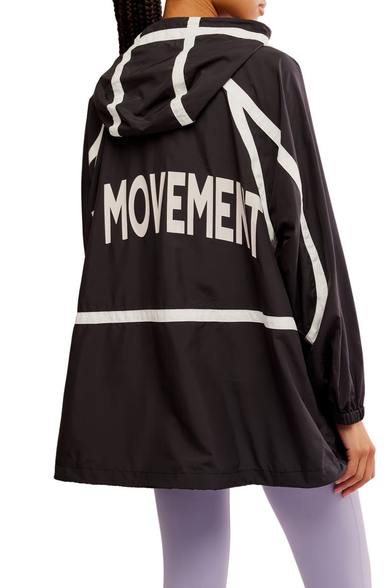 FP Movement Care Like the Wind Anorak, Alternate, color, BLACK LOGO COMBO