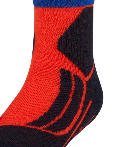 Falke Sk2 Intermediate Stripes Ski Socks In Red