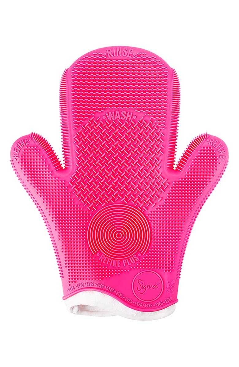 Sigma Beauty Sigma Spa<sup>®</sup> 2X Brush Cleaning Glove, Alternate, color,
