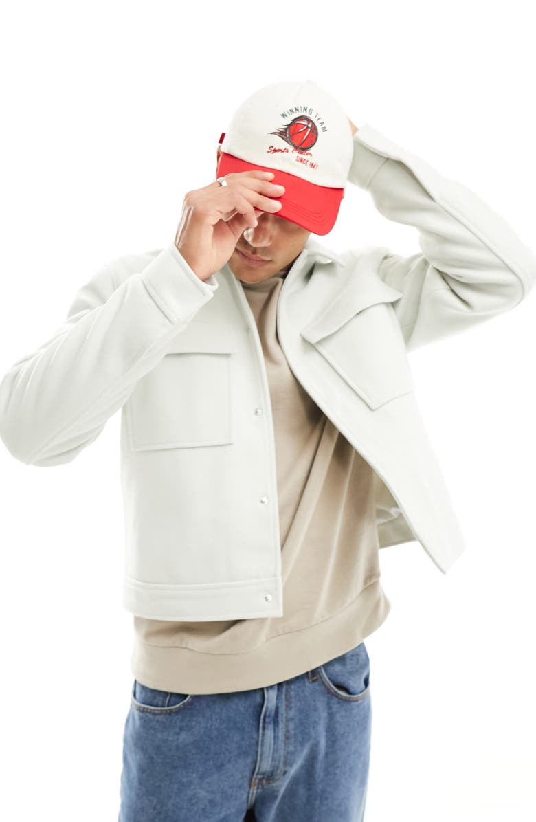 ASOS DESIGN Harrington Jacket, Alternate, color,