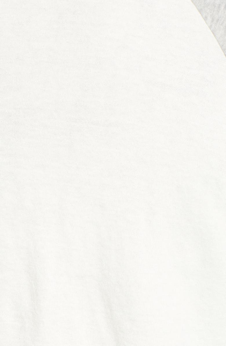 rag & bone Rigby Three Quarter Sleeve Slim Fit Baseball T-Shirt, Alternate, color,