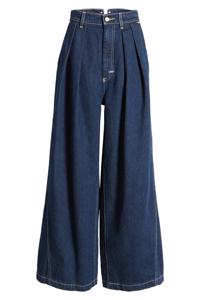 Levi's® Red Label High Waist Wide Leg Jeans, Alternate, color, AZURITE RINSE
