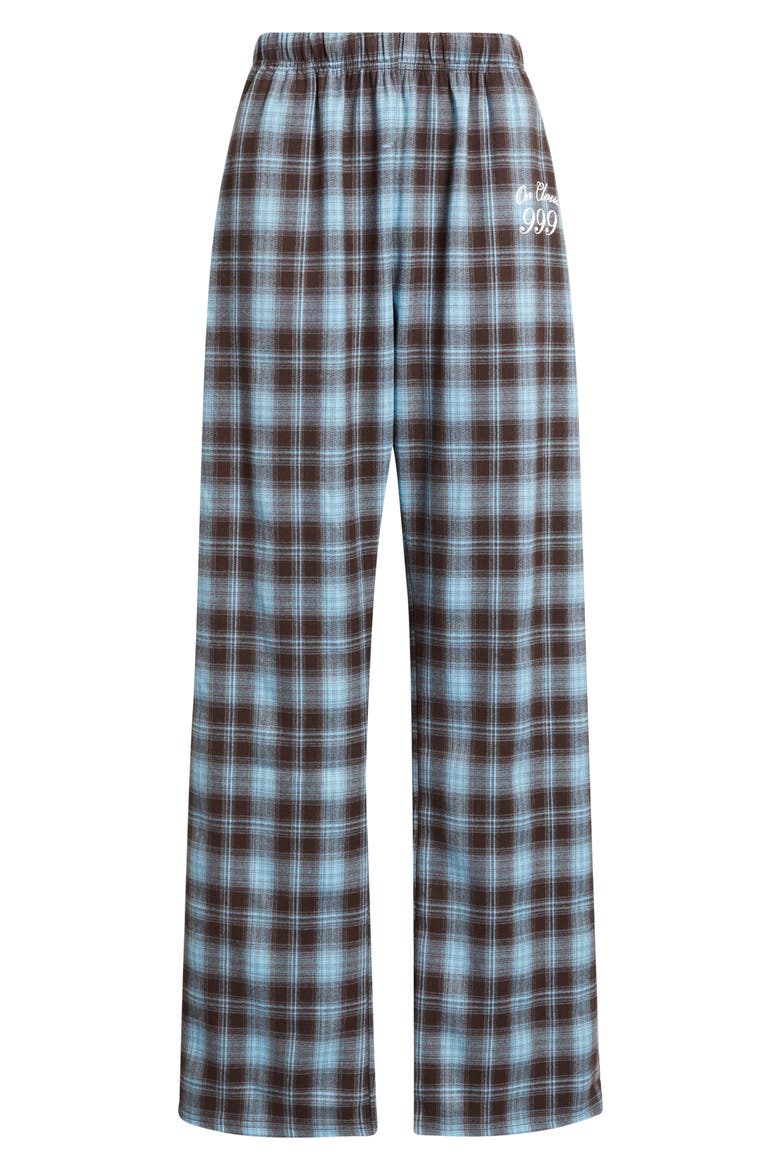 On Cloud 99 Wide Leg Pants, Alternate, color, BROWN/ BLUE