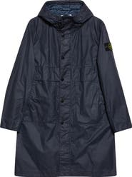 Stone Island Waxed Long Parka