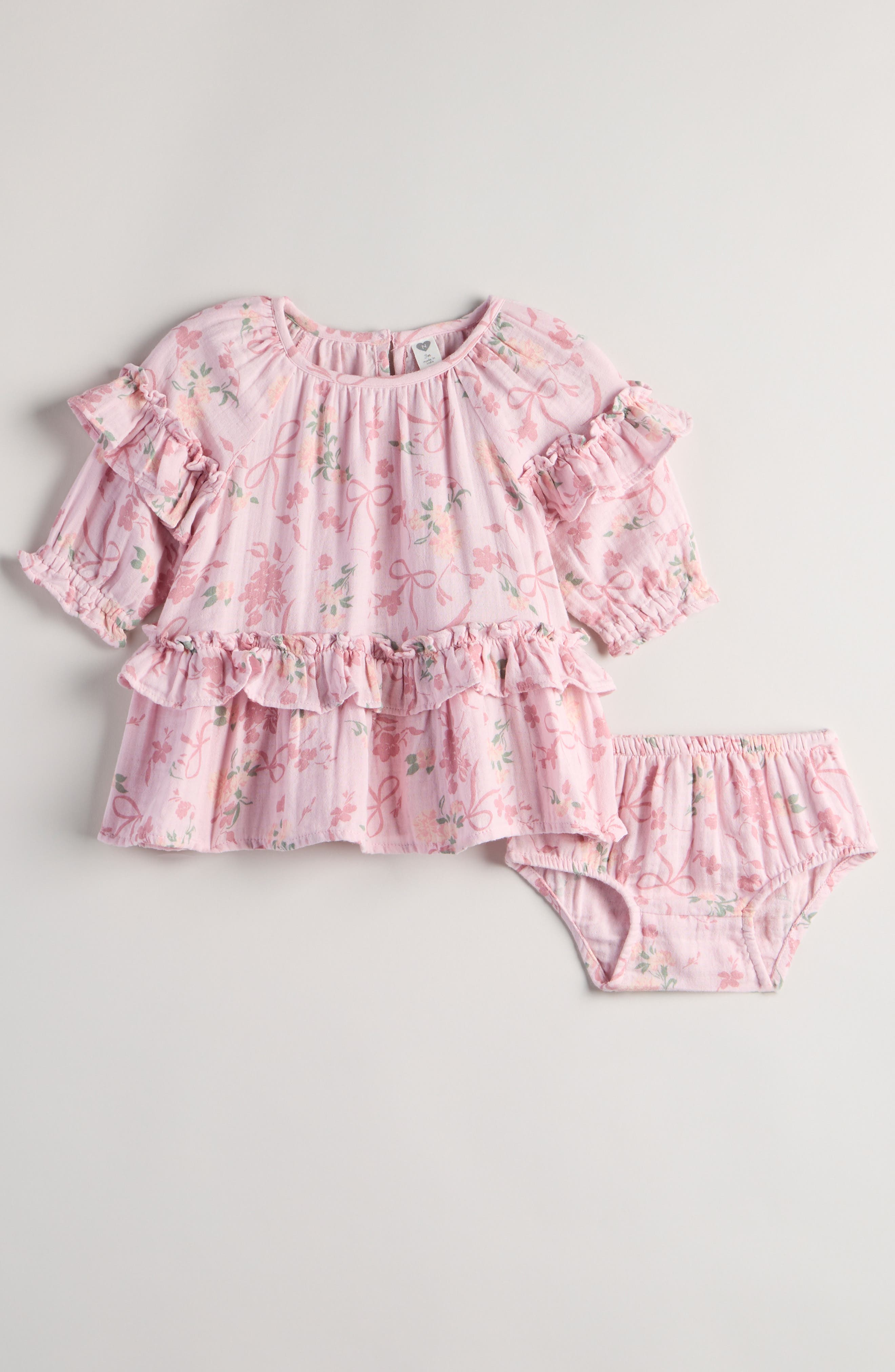 selected PINK WINDSOME BOW FLORAL