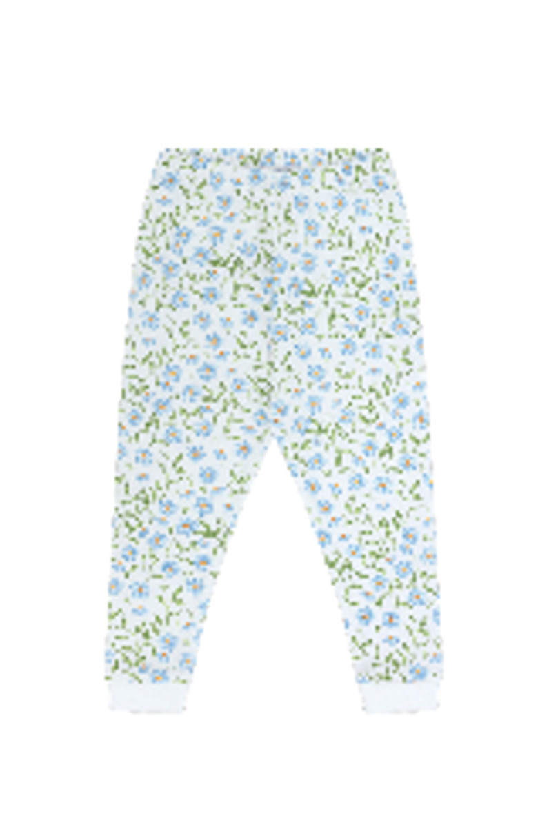 Nellapima Blue Vines Print Pajama - Toddler & Little Kid, Alternate, color, Blue