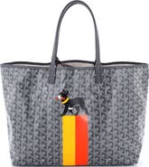 Pre-Owned Goyard Saint Louis Tote Printed Coated Canvas PM