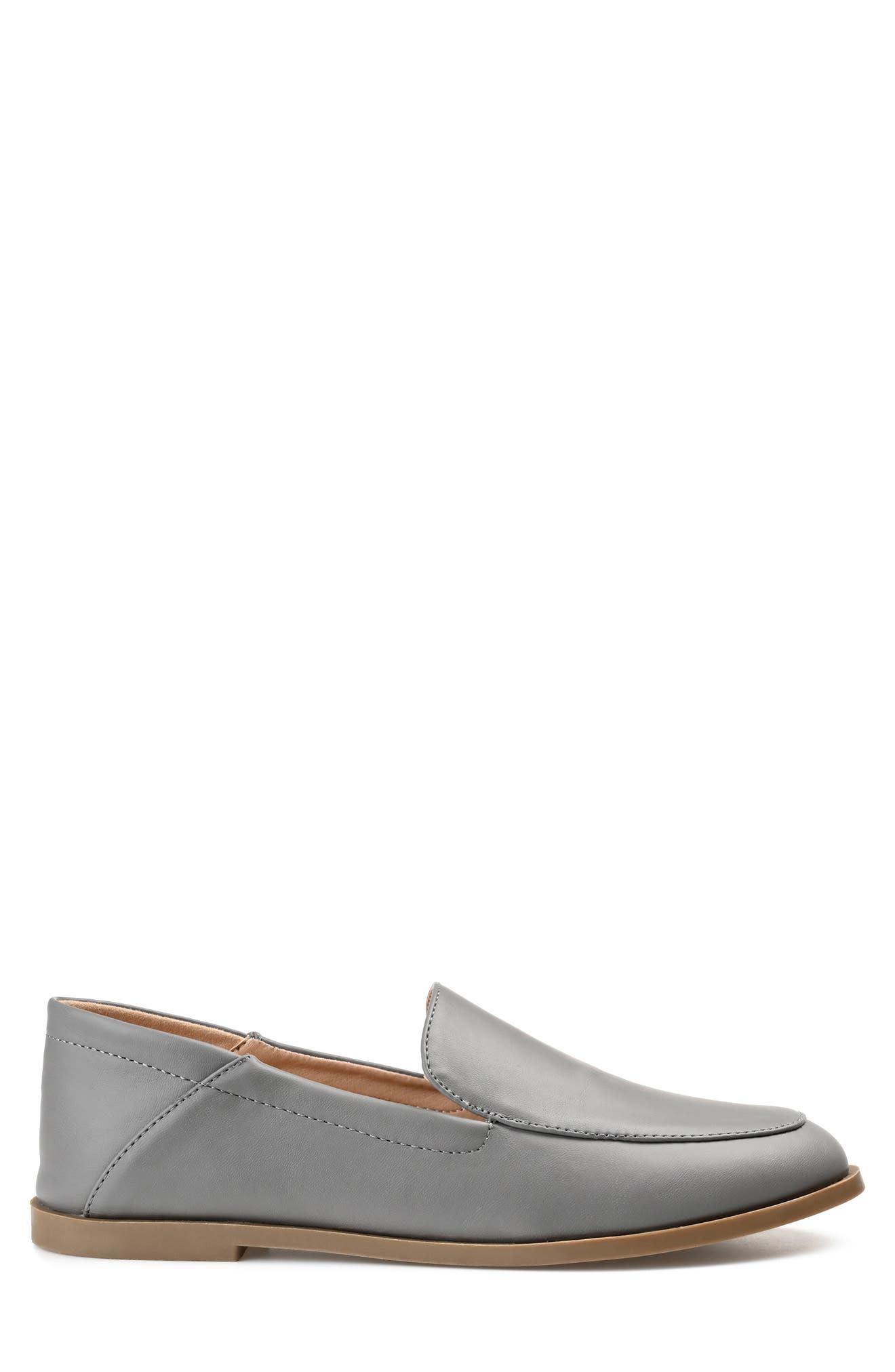Journee Collection Corinne Loafer - Wide Width, Alternate, color, Grey