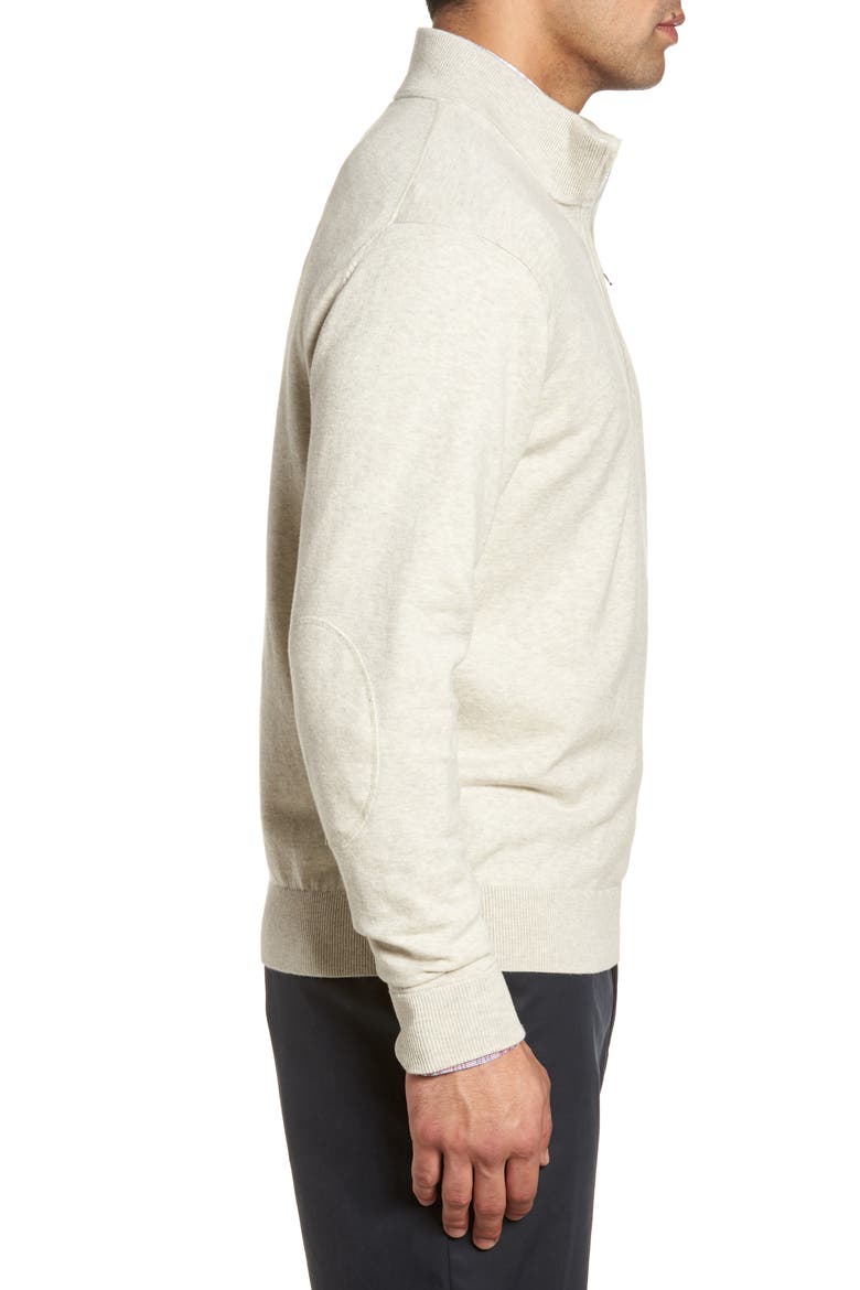 Lakemont Classic Fit Quarter Zip Sweater, Alternate, color, OATMEAL HEATHER