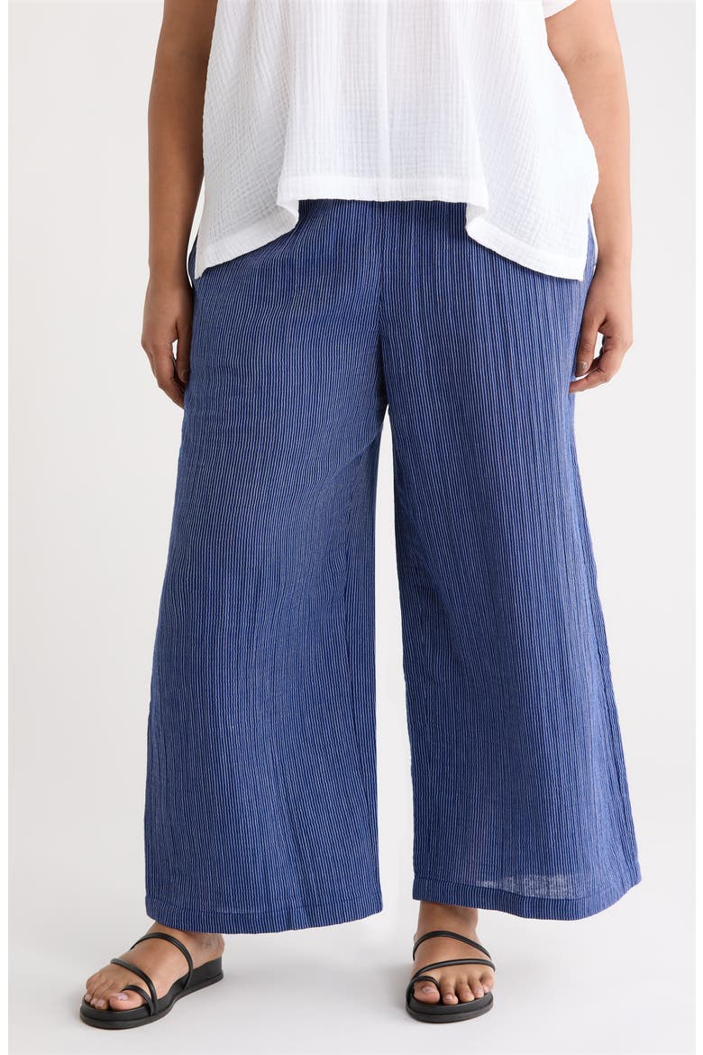 Ankle Wide Leg Pants, Main, color, DEEP DIVE