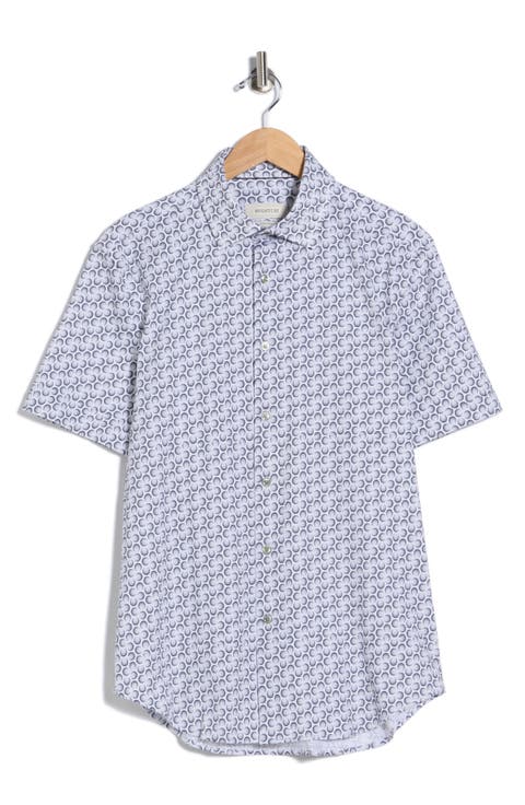 Short Sleeve Woven T-Shirt
