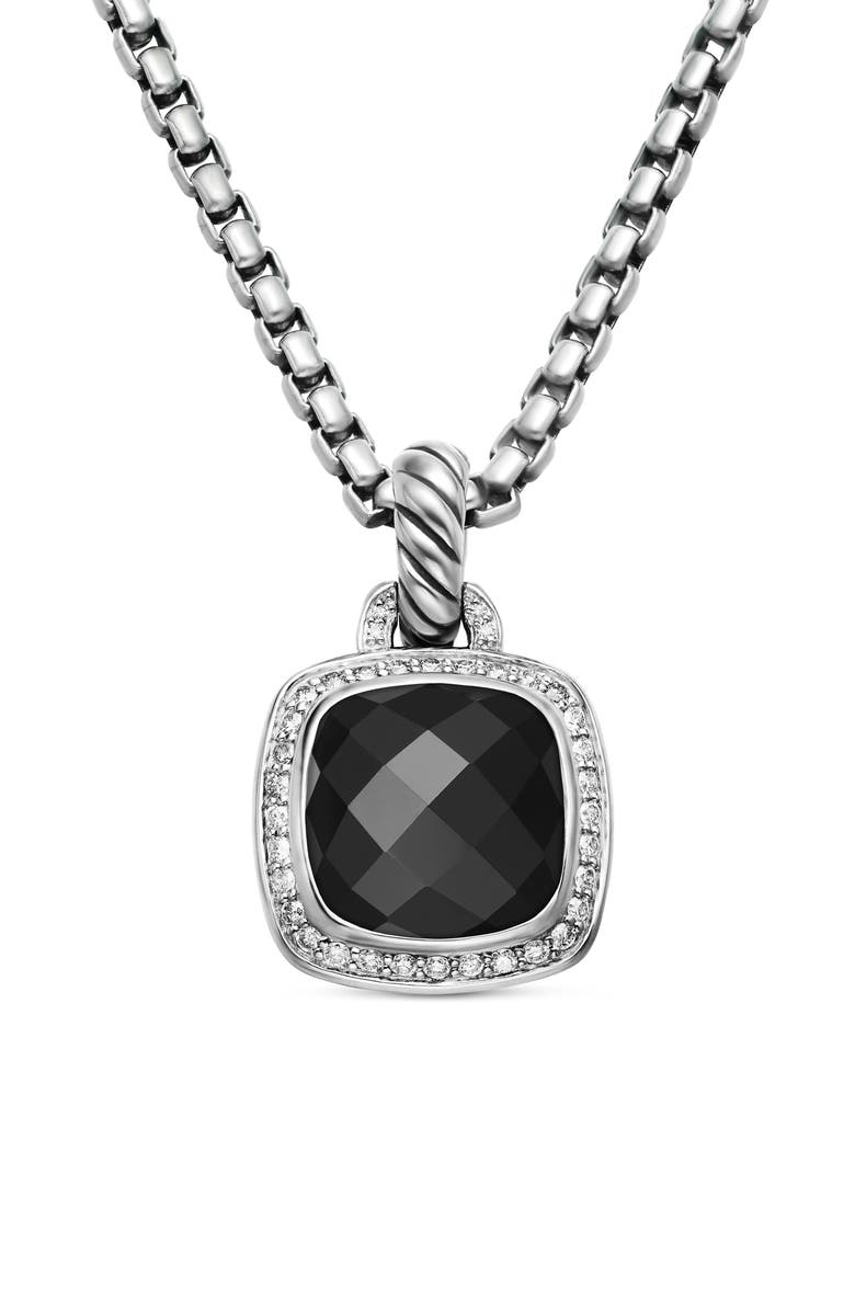 David Yurman Albion Pendant with Diamonds, Main, color,