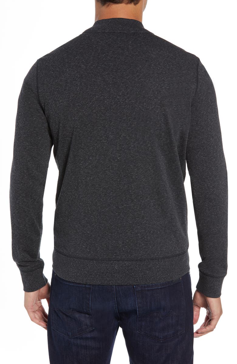 Robert Barakett Front Zip Knit Jacket, Alternate, color, 