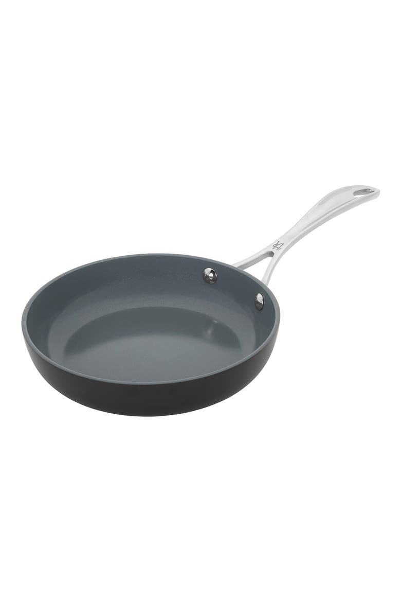 Release 10-Inch Hard-Anodized Aluminum Fry Pan, Main, color, BLACK