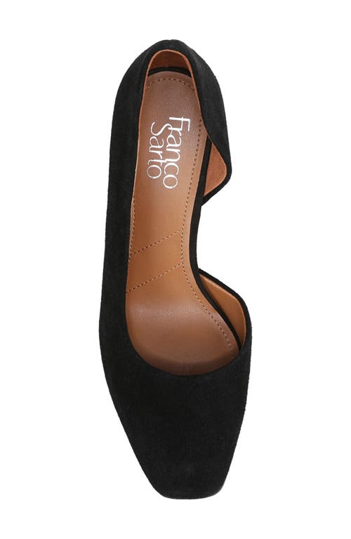 Franco Sarto Theosha Half D'orsay Pump In Black