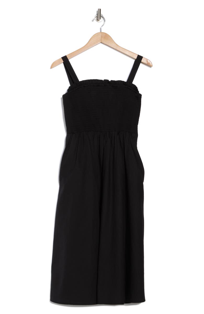 Hutch Tristan Fit & Flare Sundress, Alternate, color, Black