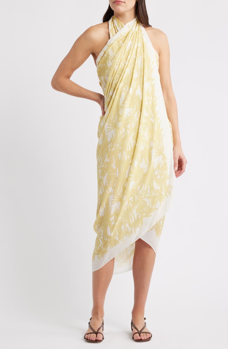 rag & bone Sally Sarong, Alternate, color, Yellow