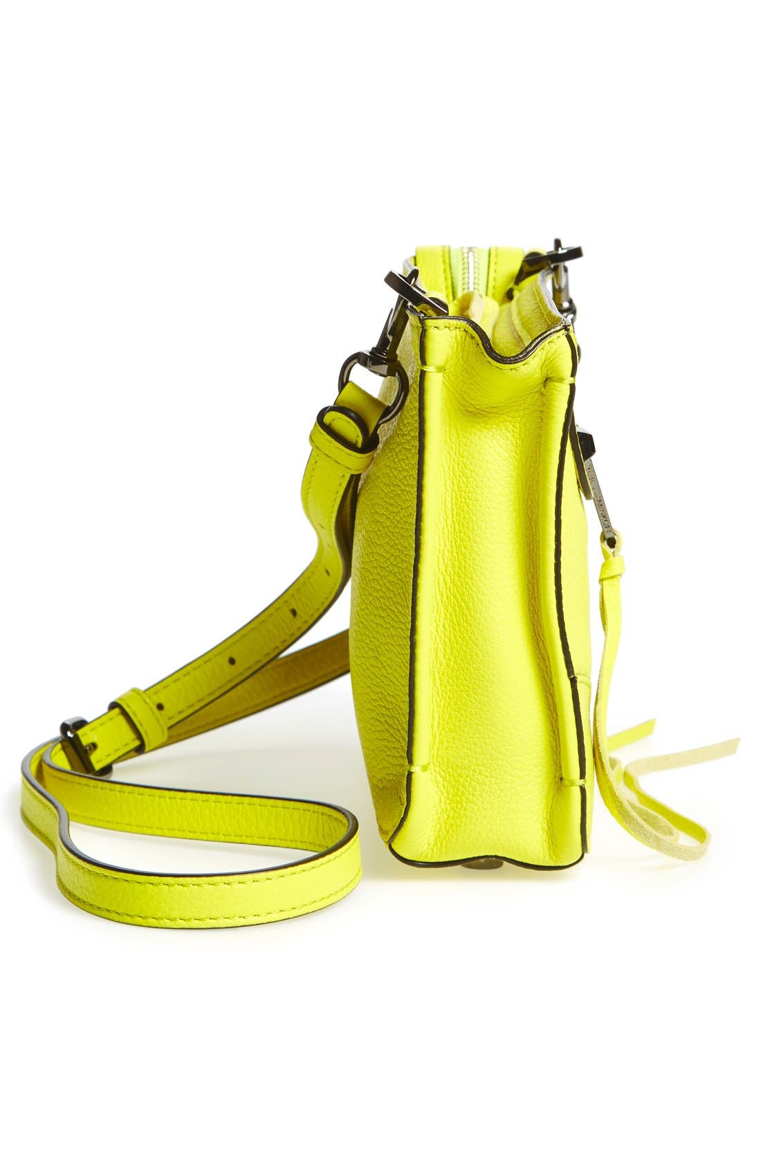 'Regan' Crossbody Bag, Alternate, color, LIMEADE/ GUNMETAL HRDWR