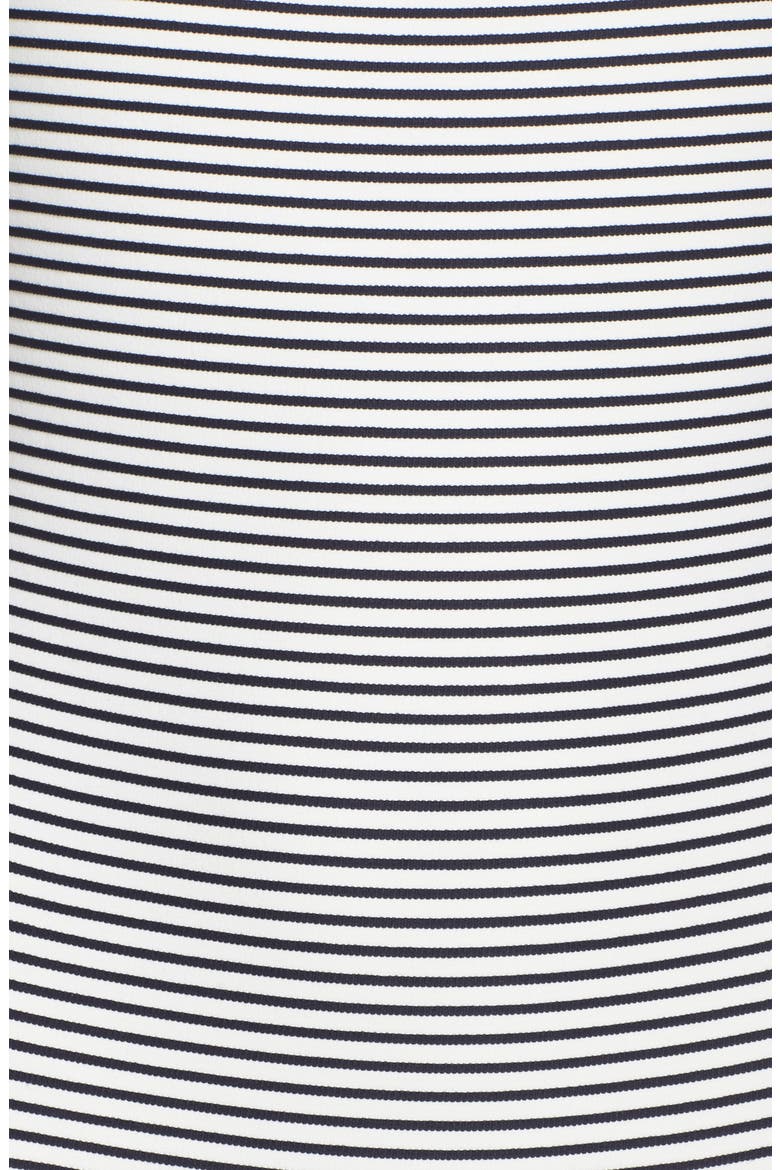 Striped & Solid Chelsea One-Piece Swimsuit, Alternate, color, NAVY BRETON