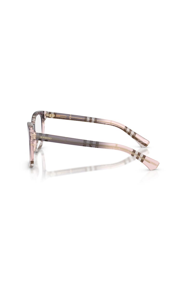 Burberry 50mm Square optical glasses, Alternate, color, Pink