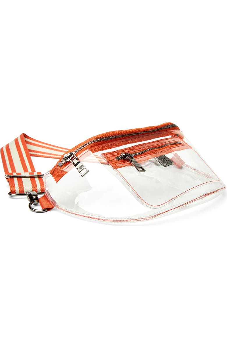 THINK ROYLN Clear Stadium Crossbody Bag, Alternate, color, Clear Soft Pvc Univ Of Texas