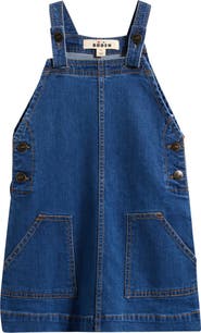 Mini Boden A-Line Dungaree Dress