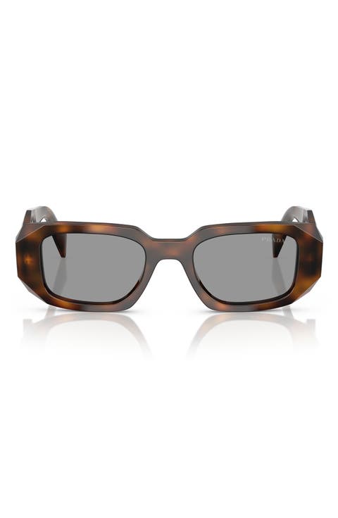 51mm Rectangular Sunglasses