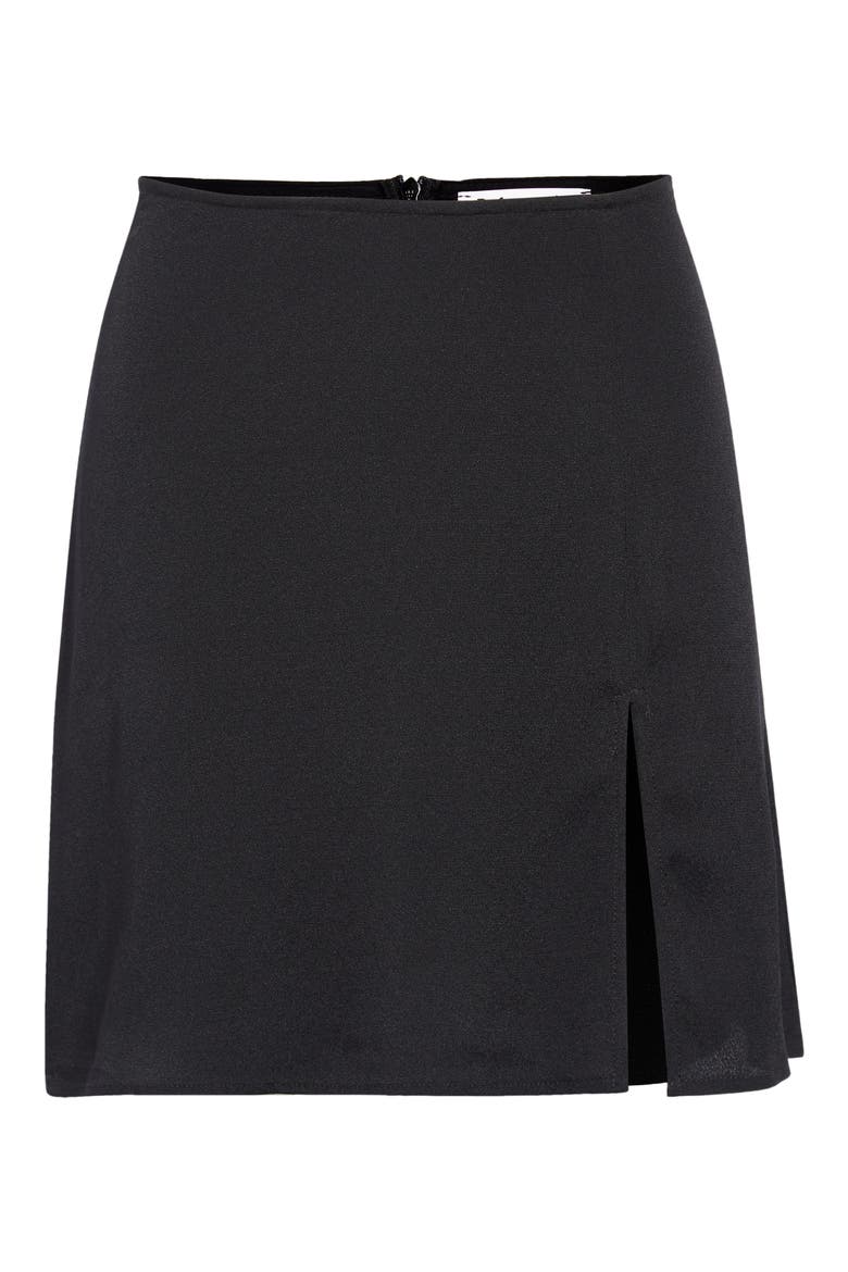 Margot Miniskirt, Alternate, color, BLACK
