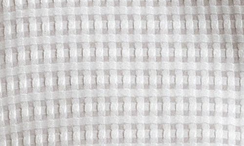 Derek Lam 10 Crosby Dianna Mini Grid Georgette Button-up Top In White