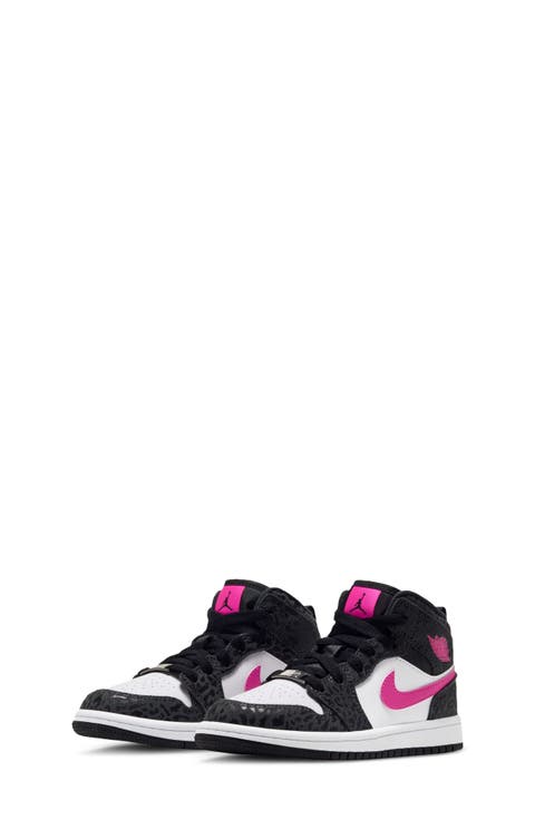 Kids' Air Jordan 1 Mid SE Basketball Sneaker