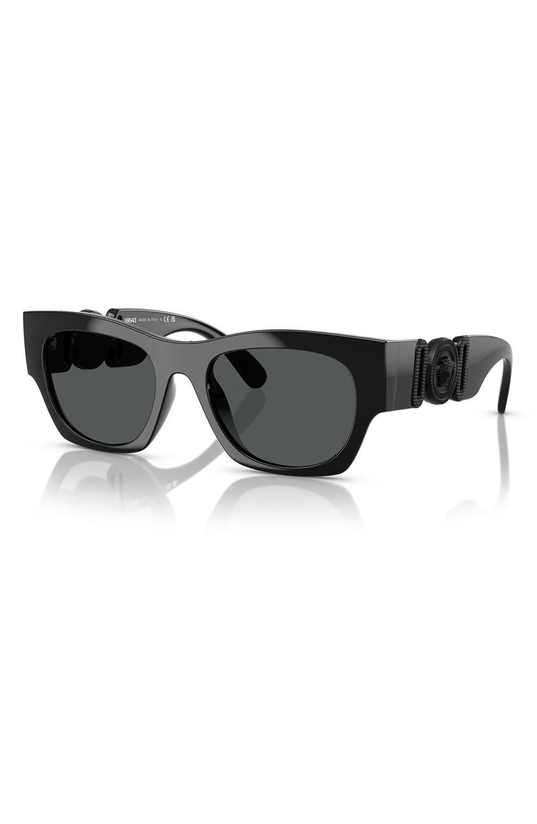 Versace 52mm Pillow Sunglasses, Alternate, color, 