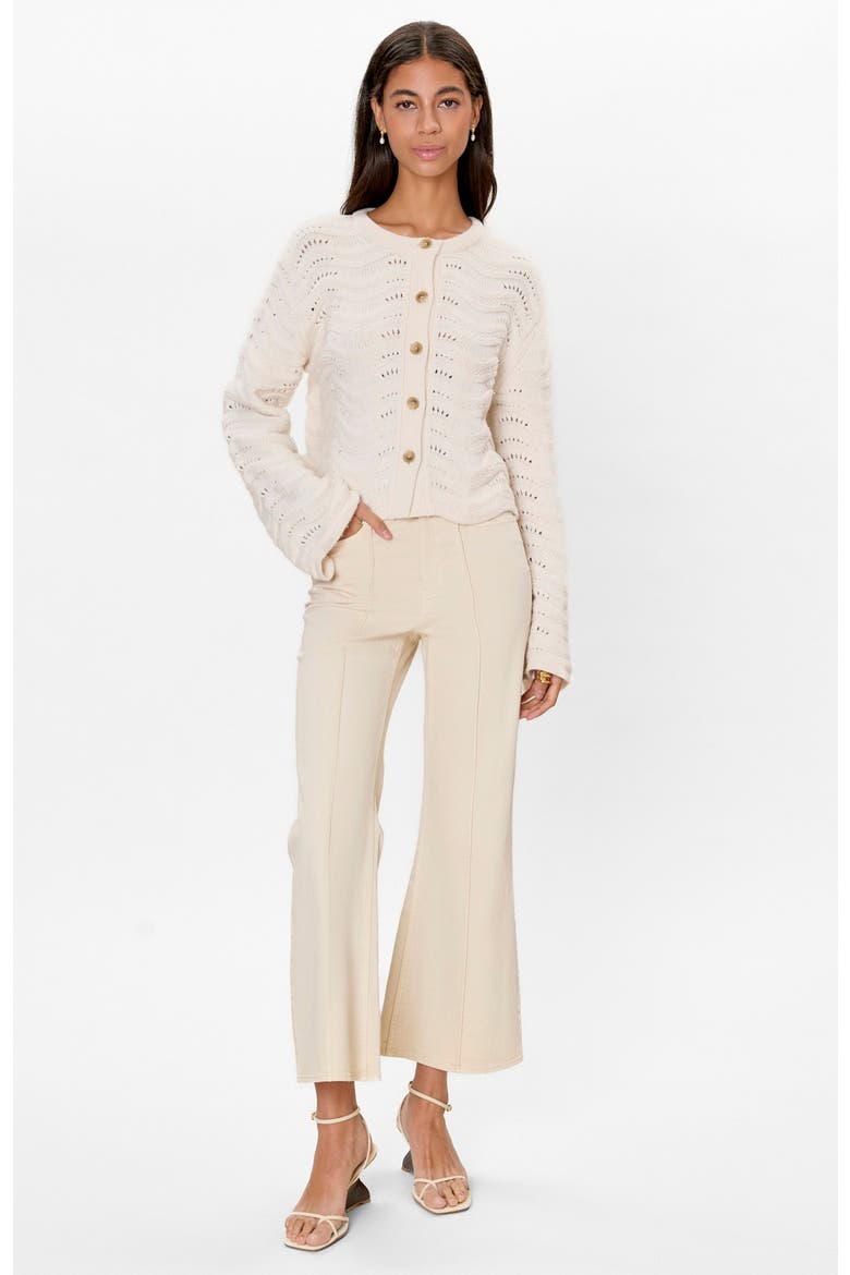 Rem Knit Cardigan, Main, color, Ivory