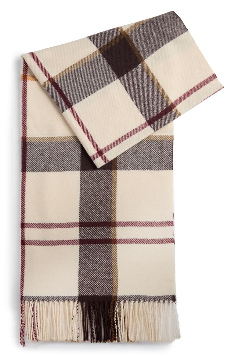 Harriet Tartan Scarf, Alternate, color, LIGHT MUTED TARTAN