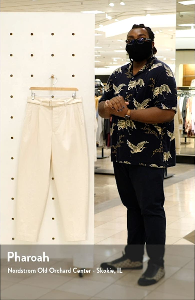 Luigi Organic Cotton Twill Pants, sales video thumbnail