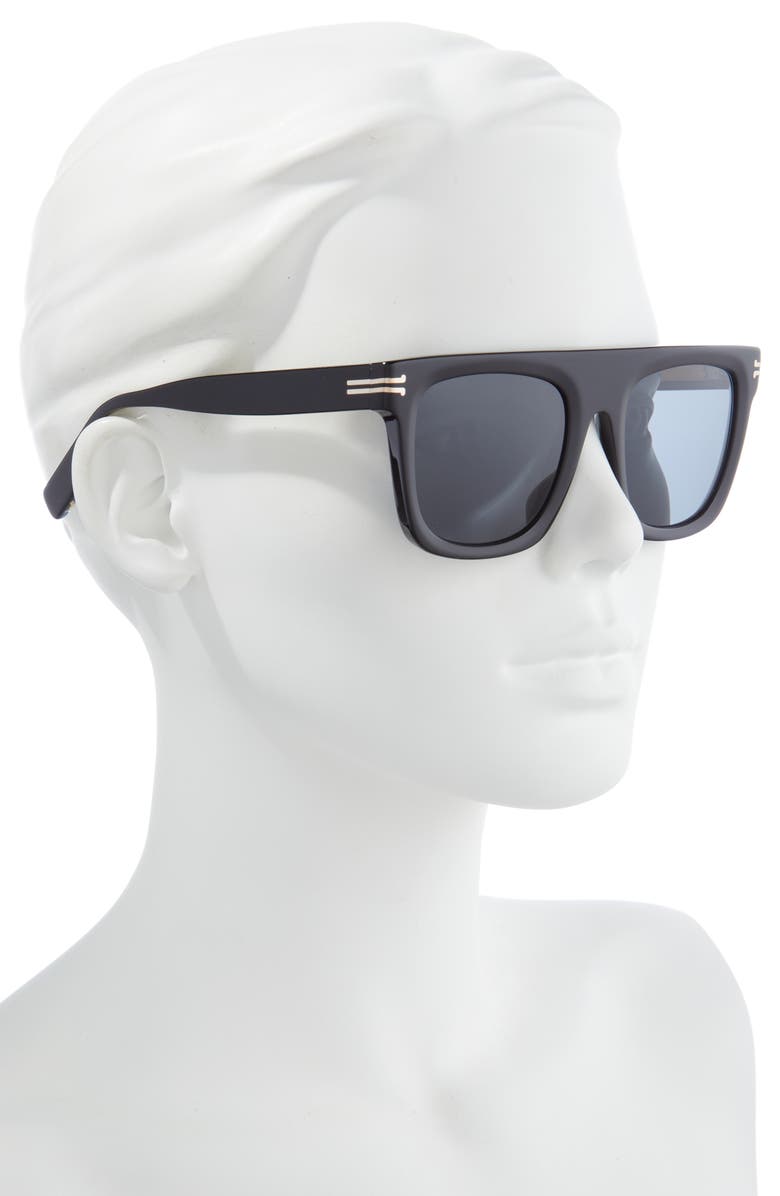 Marc Jacobs 52mm Flat Top Sunglasses, Alternate, color,
