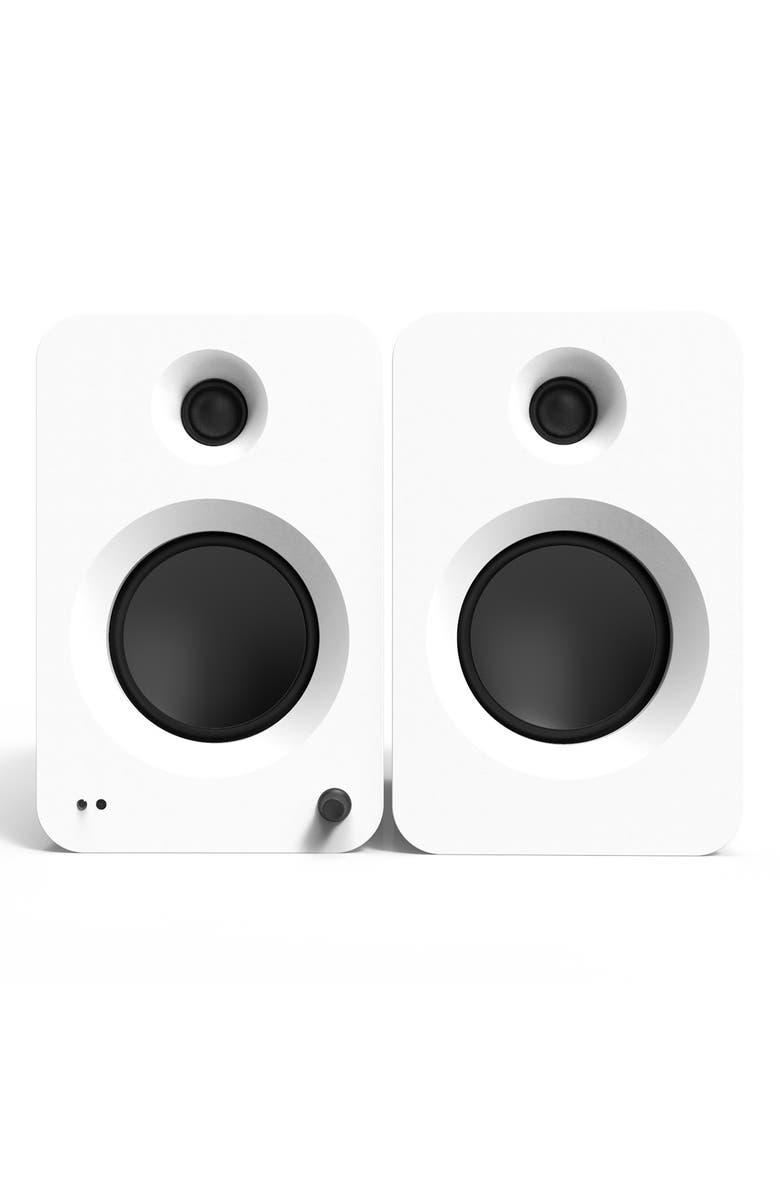 Kanto REN Powered Bluetooth Bookshelf Speakers - Pair, Alternate, color, Matte White