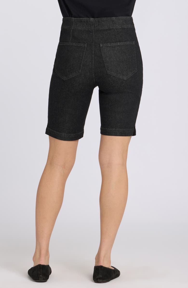 NYDJ Ella Denim Shorts, Alternate, color, Black Rinse