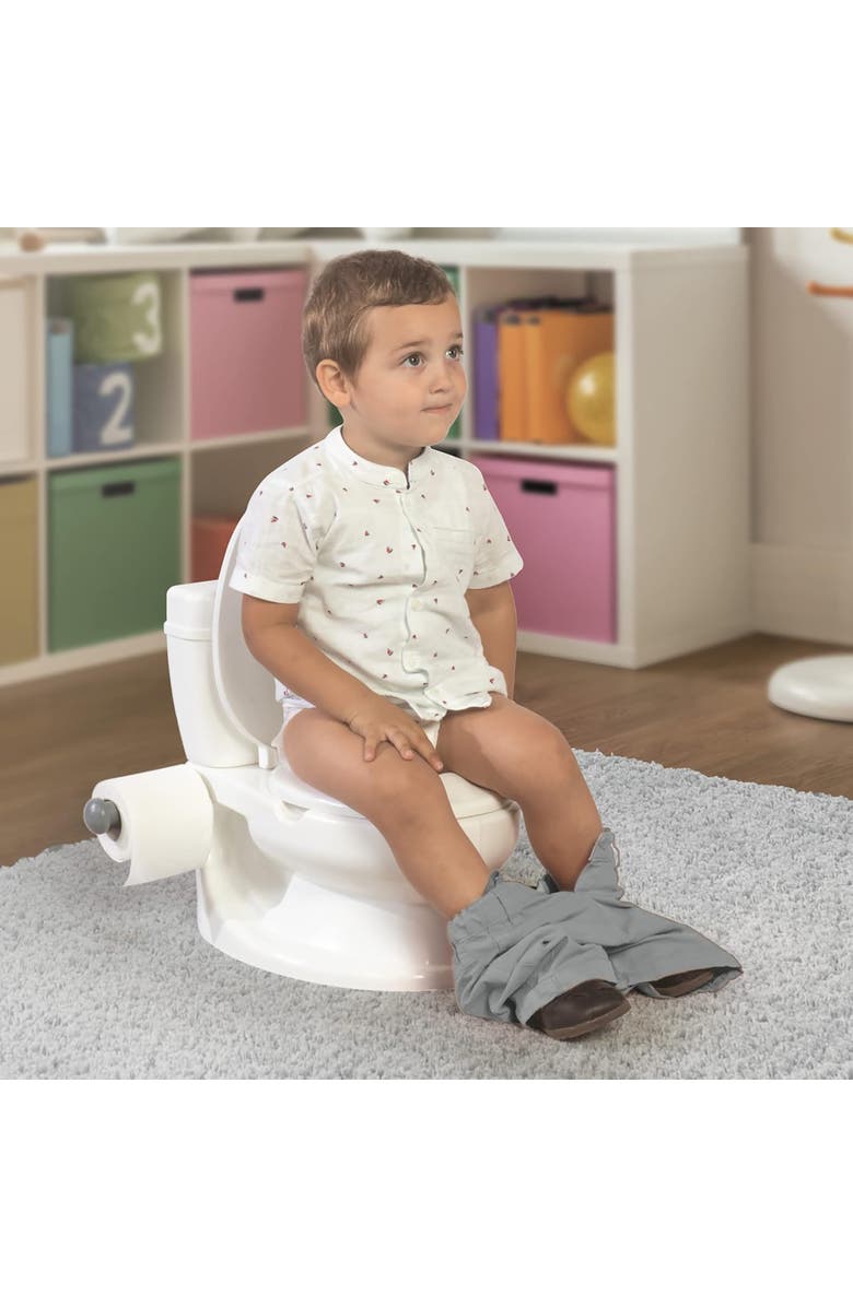 Dolu Educational Potty Training Toilet for Kids 18 Months, Alternate, color, White