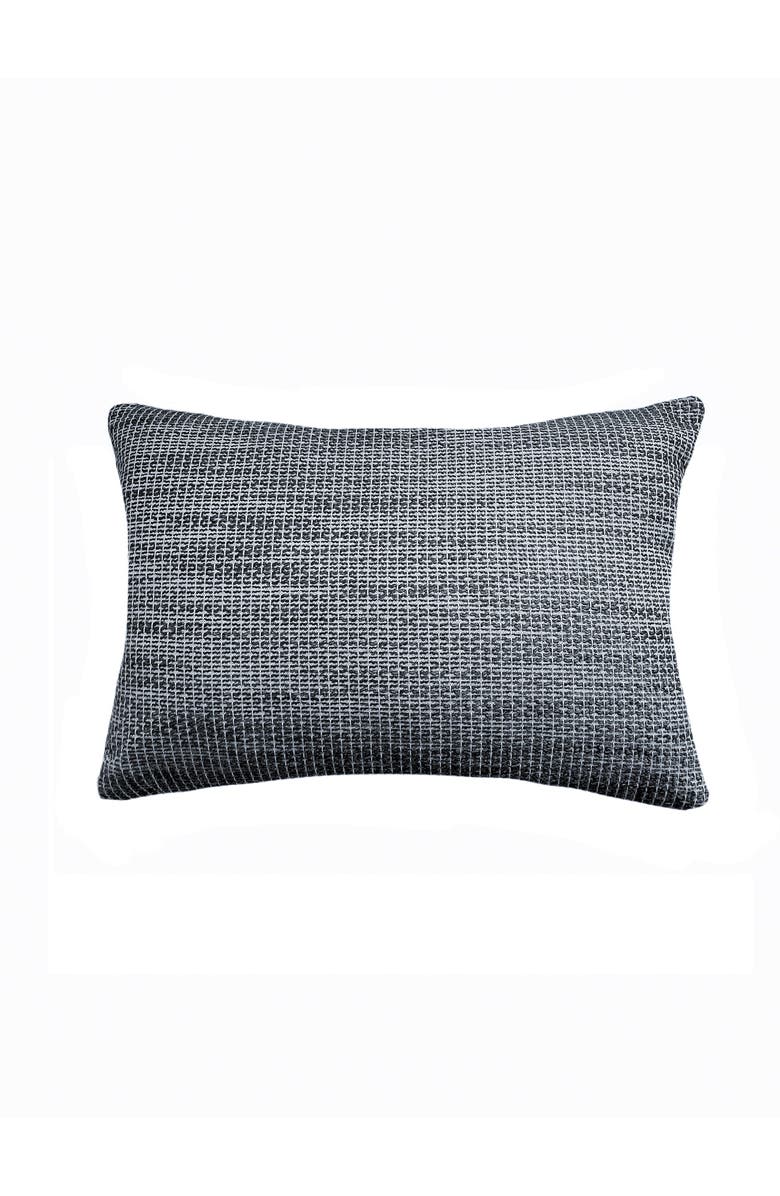 Anaya Natural Waves Indoor Outdoor Pillow, Main, color, Black