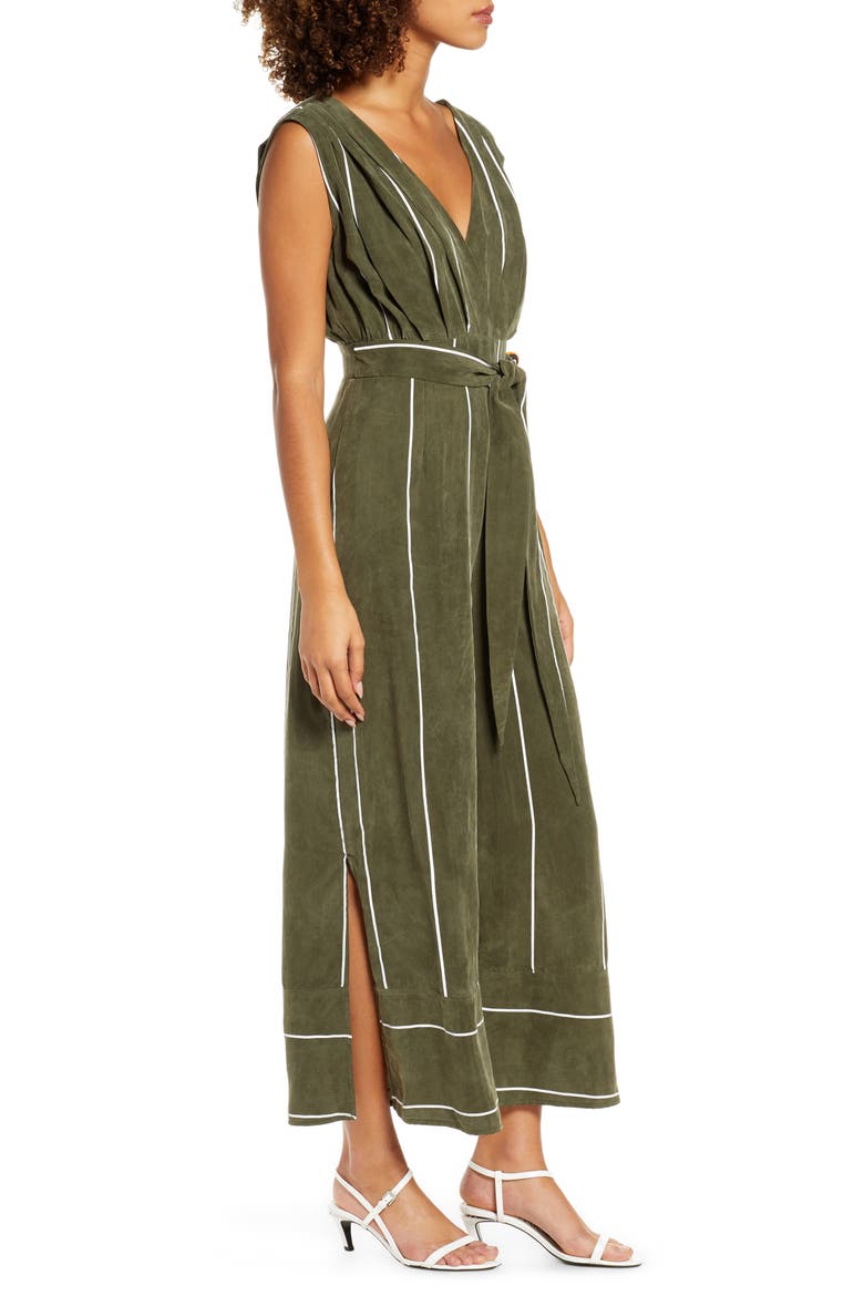 Pia Sleeveless Split Wide Leg Jumpsuit, Alternate, color, PENNY STRIPE