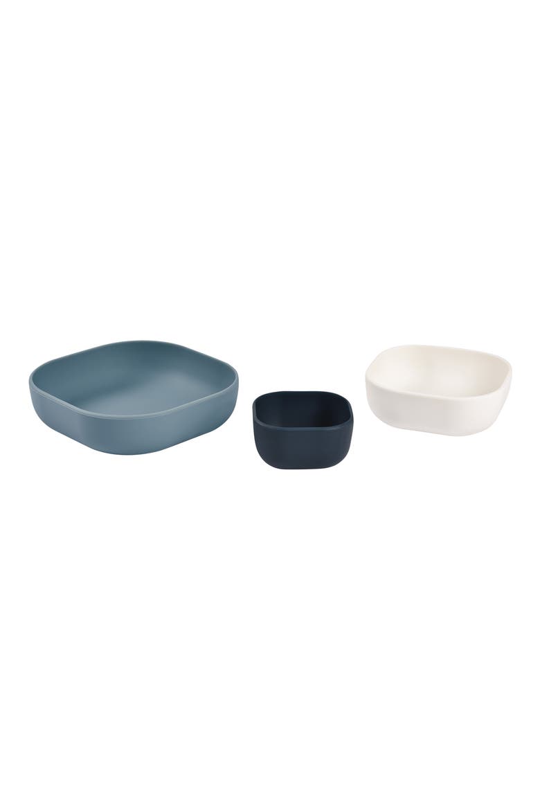 3-Piece Beaba Mealtime Nesting Bowls, Alternate, color, MIDNIGHT
