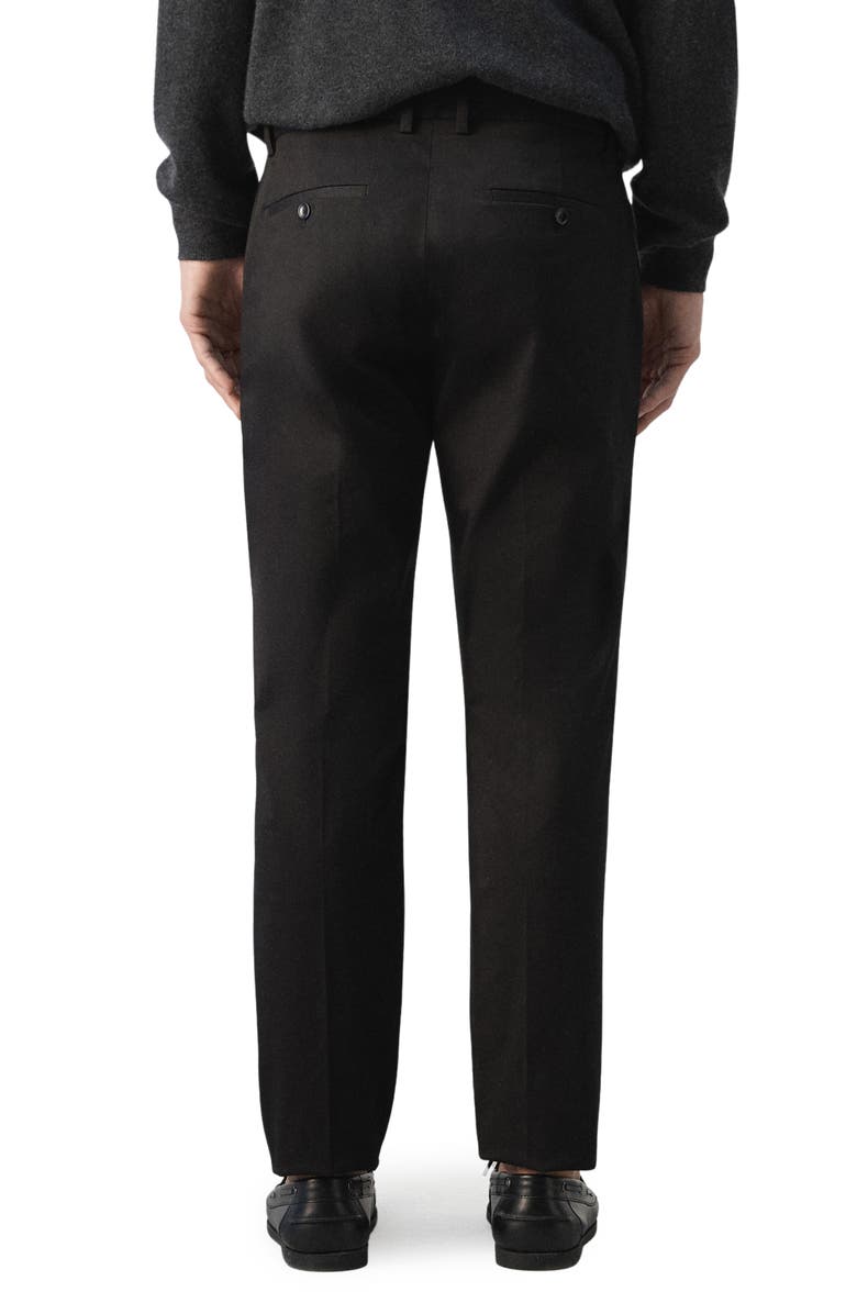 MANGO Dublino Slim Fit Chinos, Alternate, color, Black